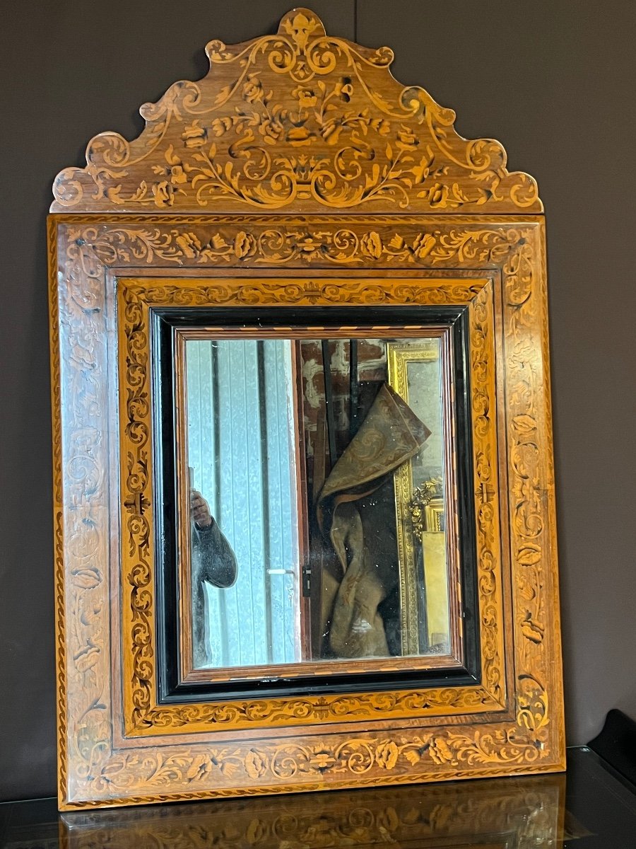19th Century Languedoc Mirror -photo-5