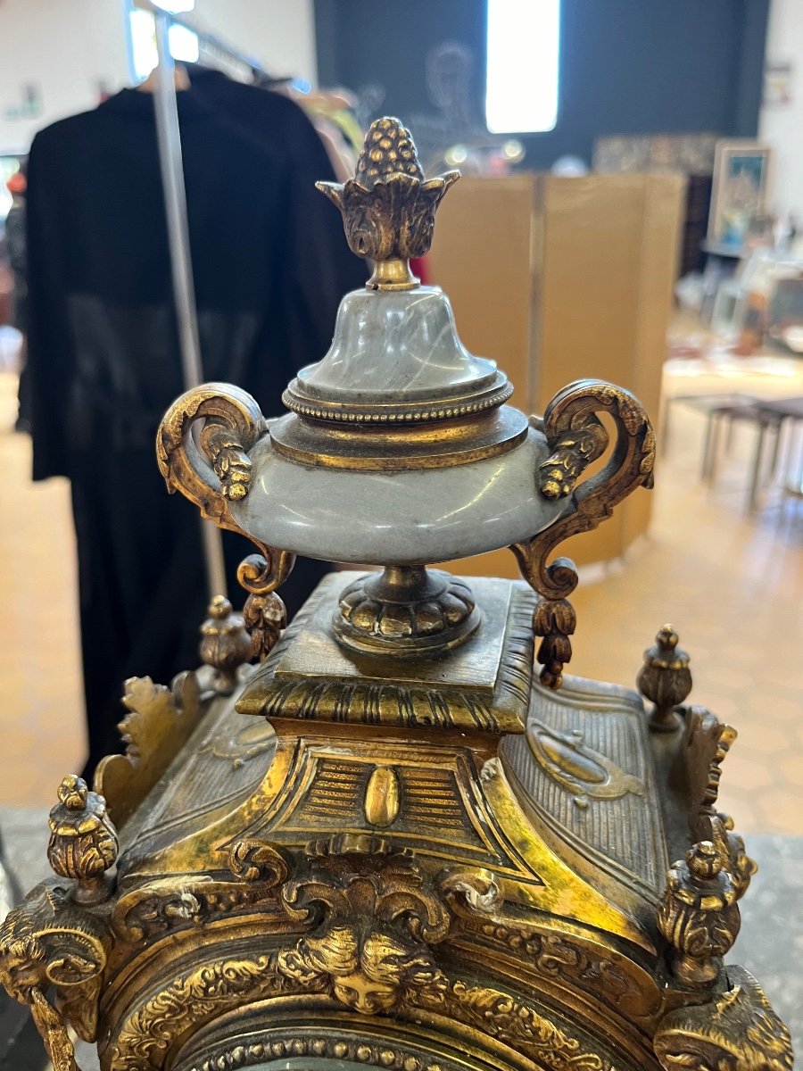 Pendule Style Louis XIV-photo-4