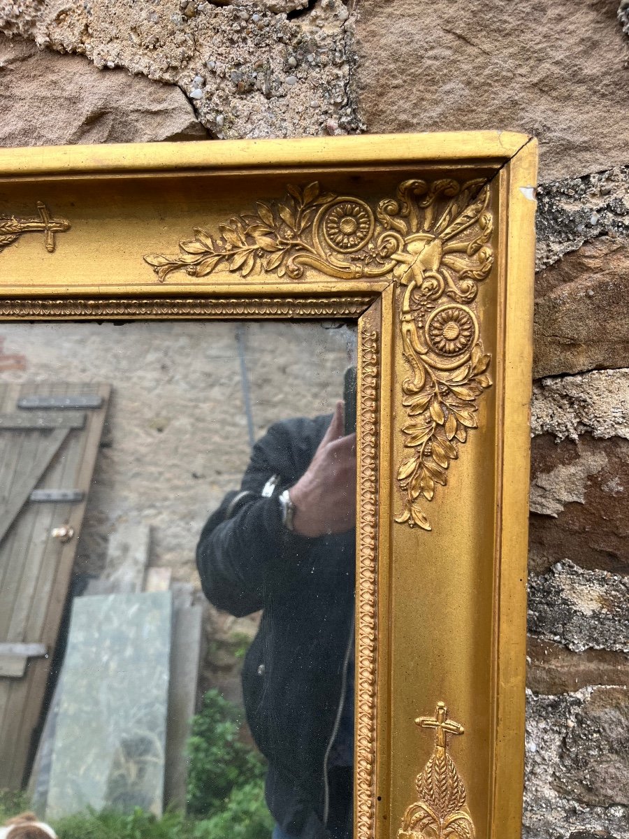 Rectangular Mirror Early 19th Century -photo-2
