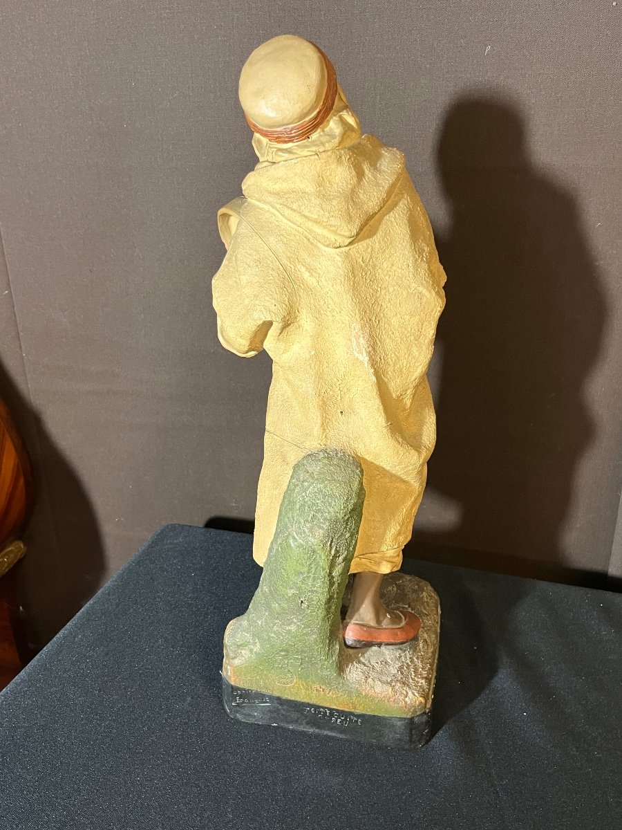 Terracotta Of Le Guluche: The Arab Singer -photo-2