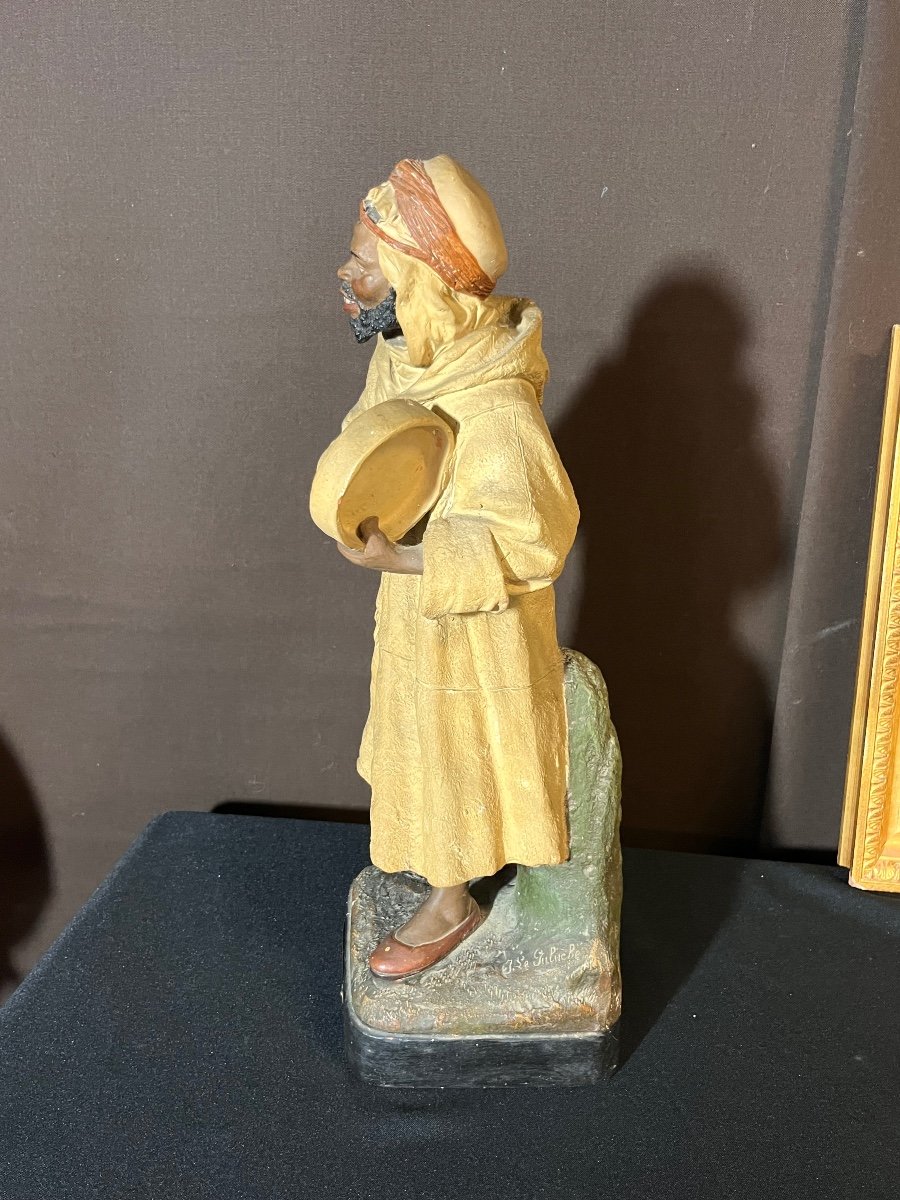 Terracotta Of Le Guluche: The Arab Singer -photo-5