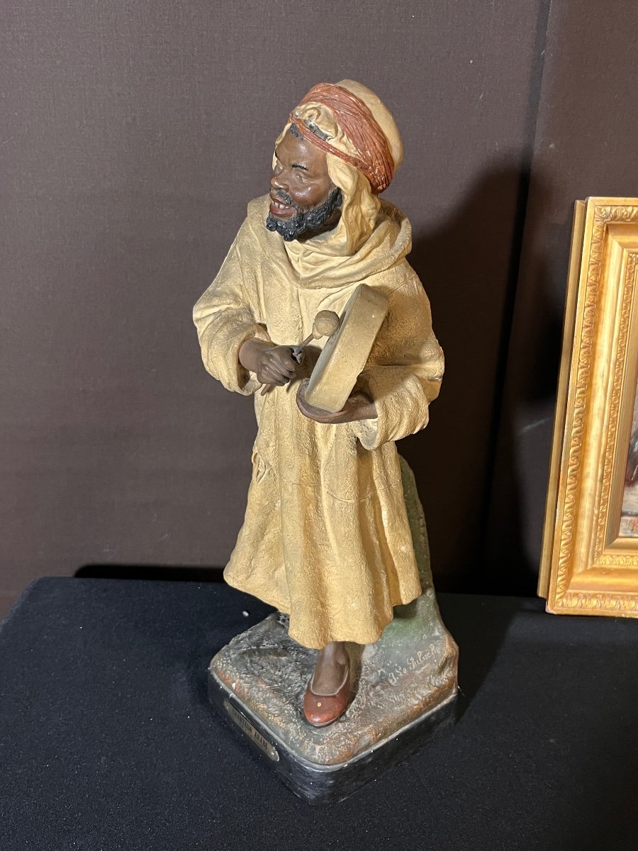 Terracotta Of Le Guluche: The Arab Singer -photo-6