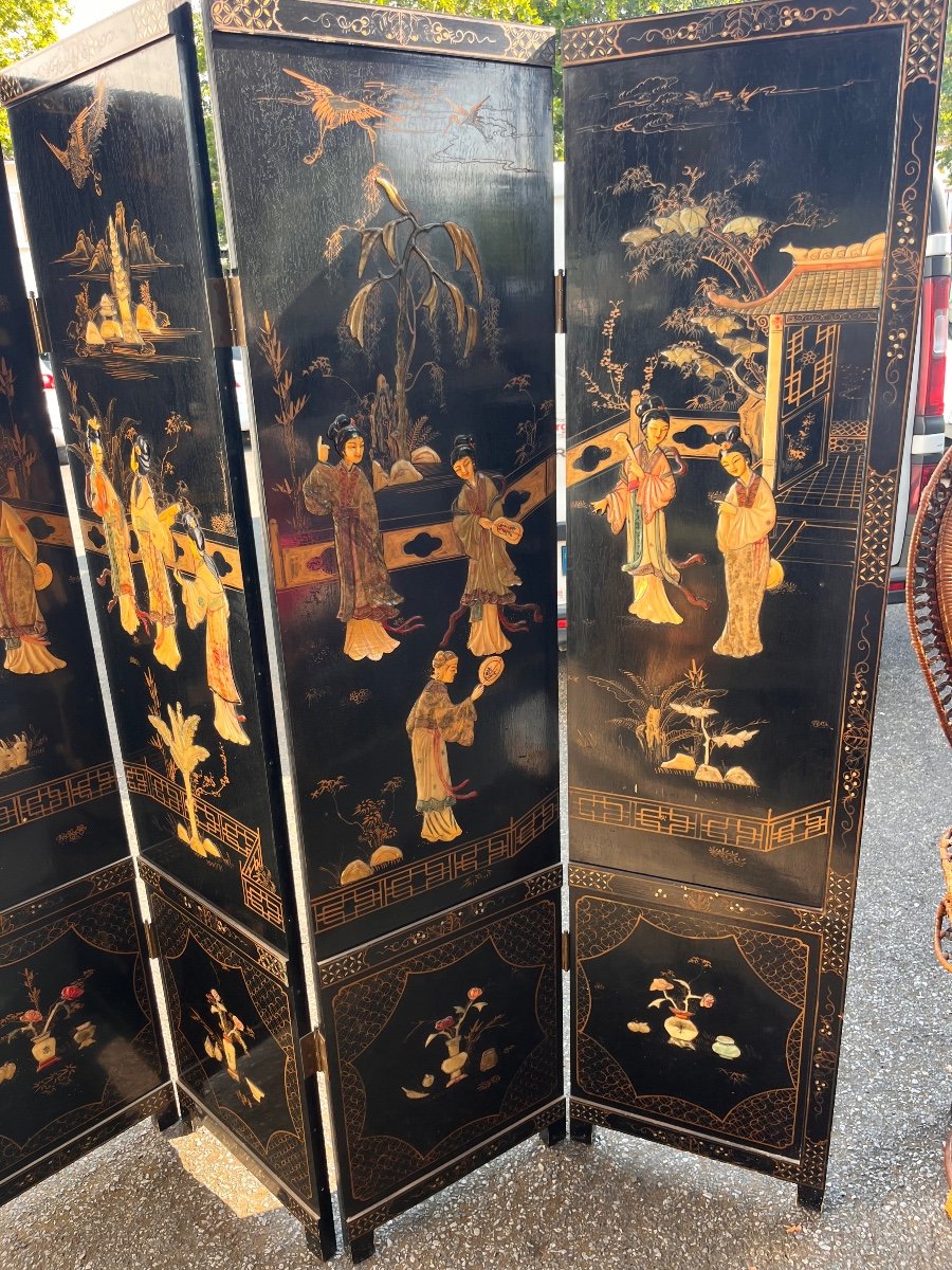 Asian Four Leaf Screen -photo-3