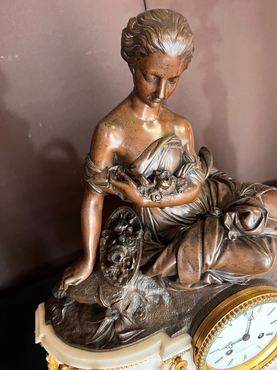 Garniture De Cheminée De Style Louis XVI -photo-7