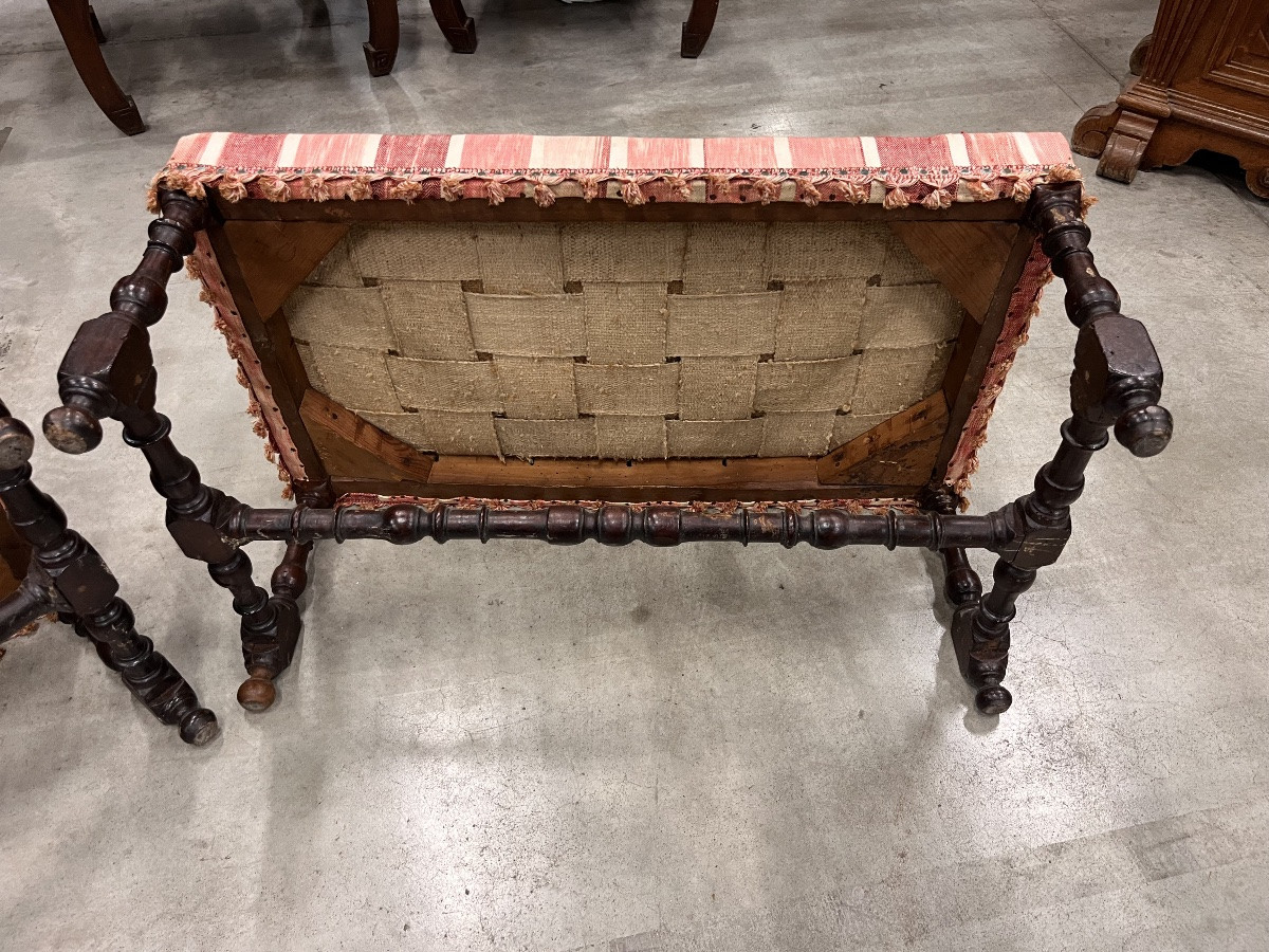 Pair Of Louis XIII Period Benches-photo-1