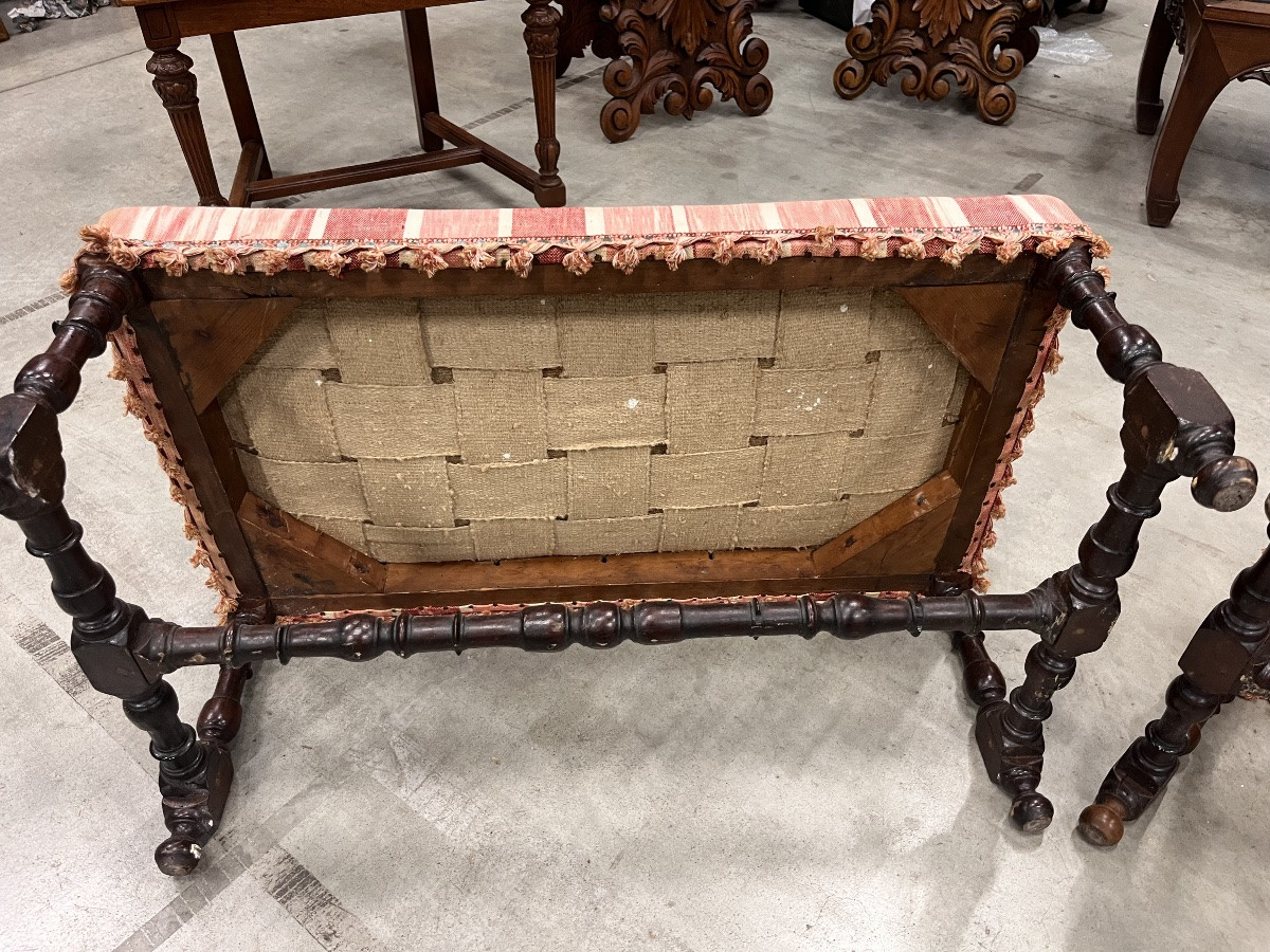 Pair Of Louis XIII Period Benches-photo-2