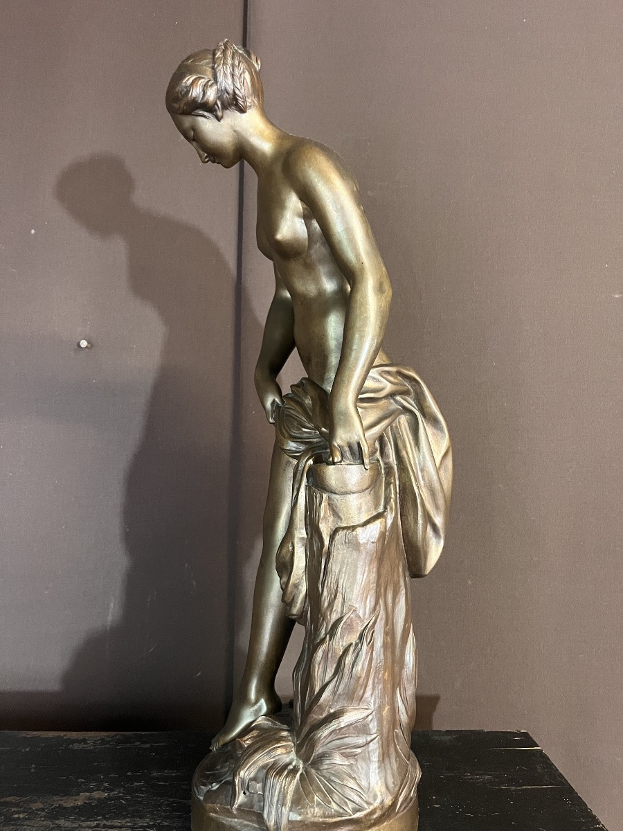 Bronze. The Bather Of Falconet-photo-4
