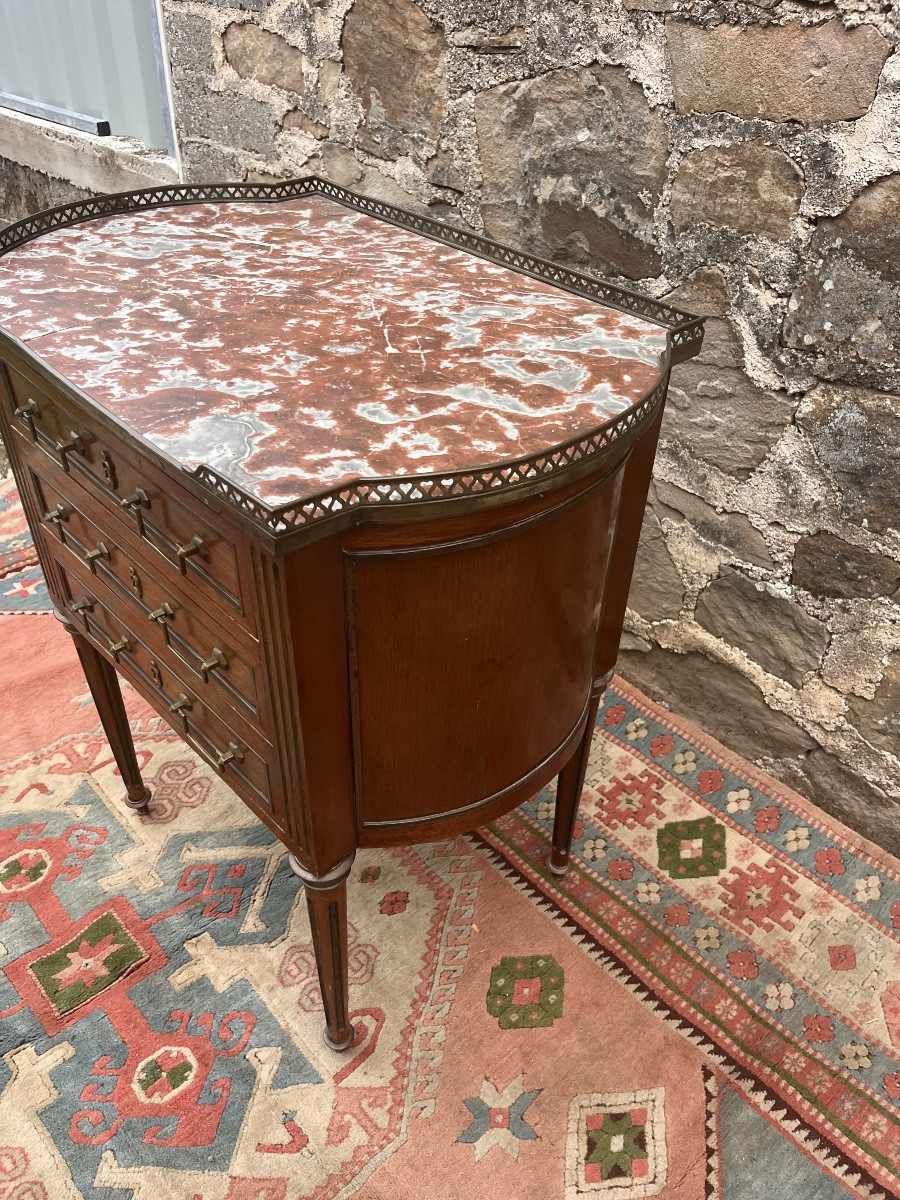Petite commode de style Louis XVI -photo-3
