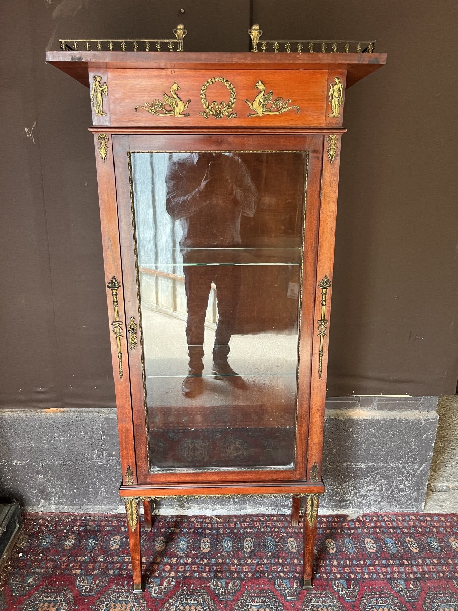 Empire Style Display Cabinet 