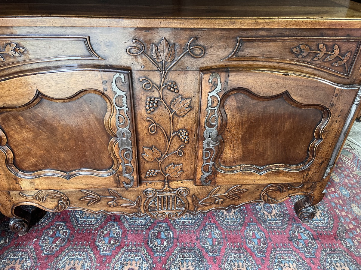 Louis XV Provencal Walnut Sideboard -photo-2