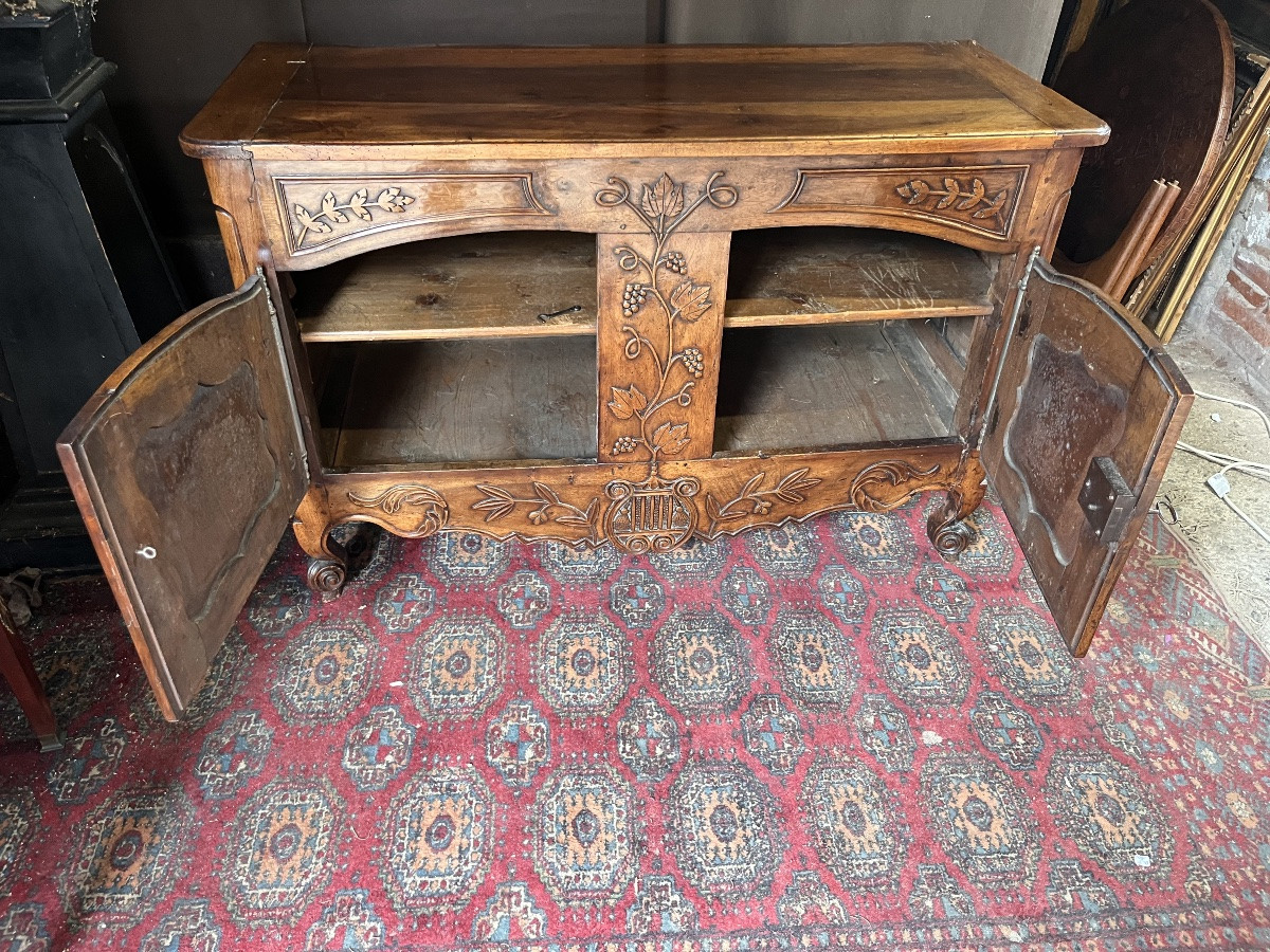 Louis XV Provencal Walnut Sideboard -photo-3