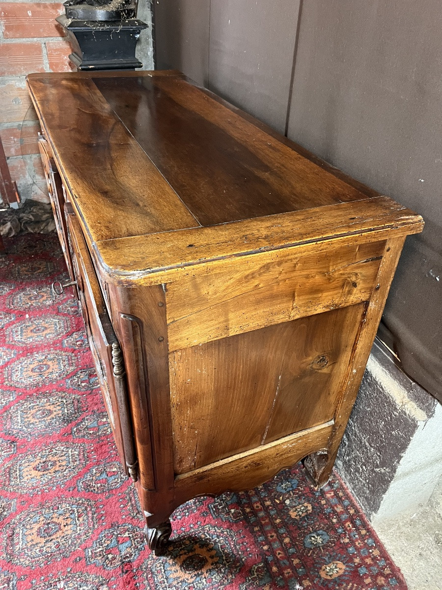 Louis XV Provencal Walnut Sideboard -photo-4