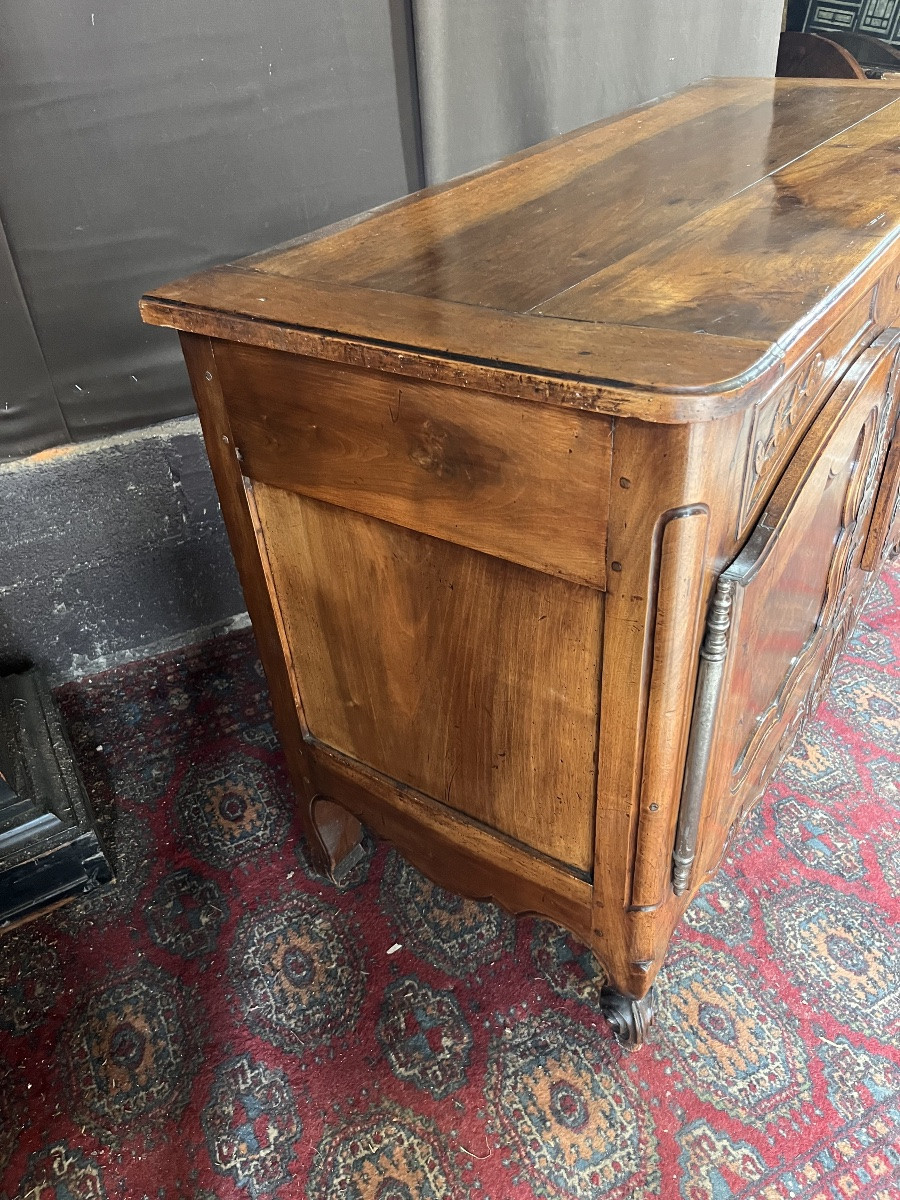 Louis XV Provencal Walnut Sideboard -photo-1