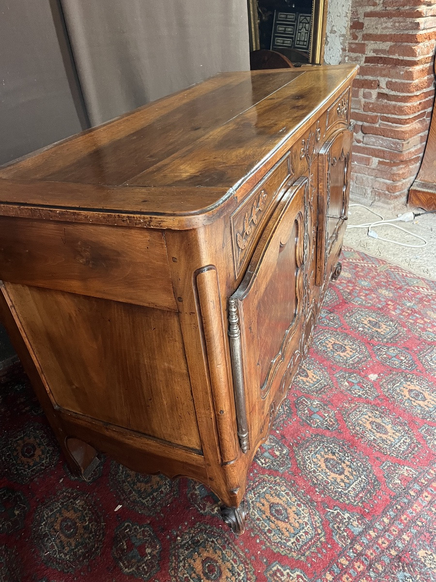 Louis XV Provencal Walnut Sideboard -photo-2