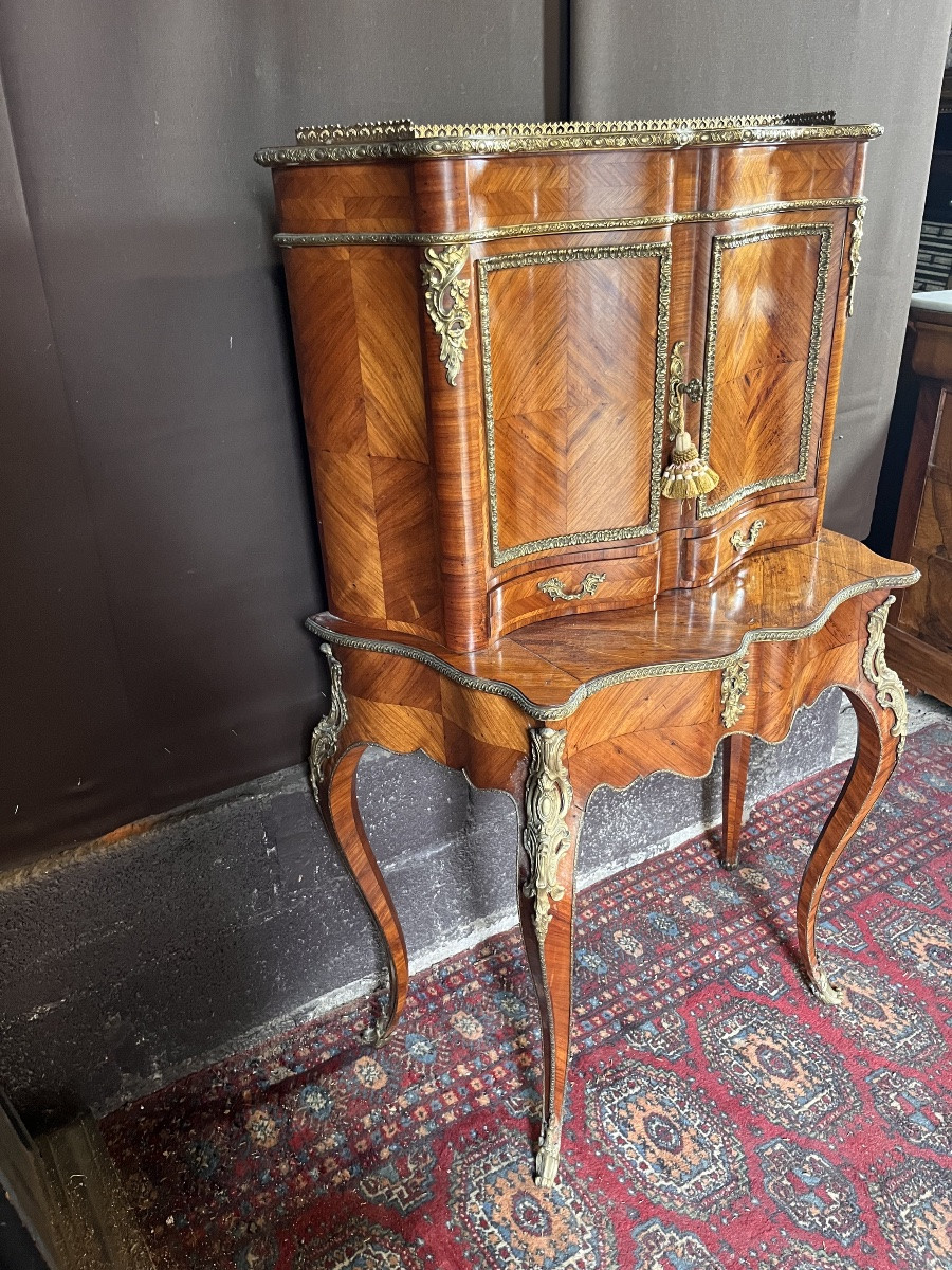 Bonheur du jour de style Louis XV -photo-3