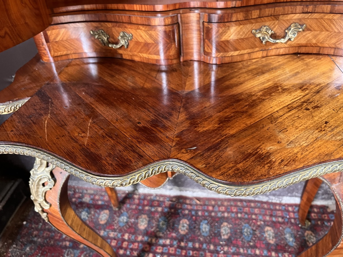 Bonheur du jour de style Louis XV -photo-4