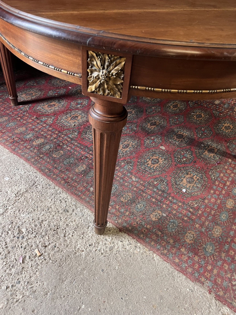 Important Louis XVI Style Dining Room Table -photo-2