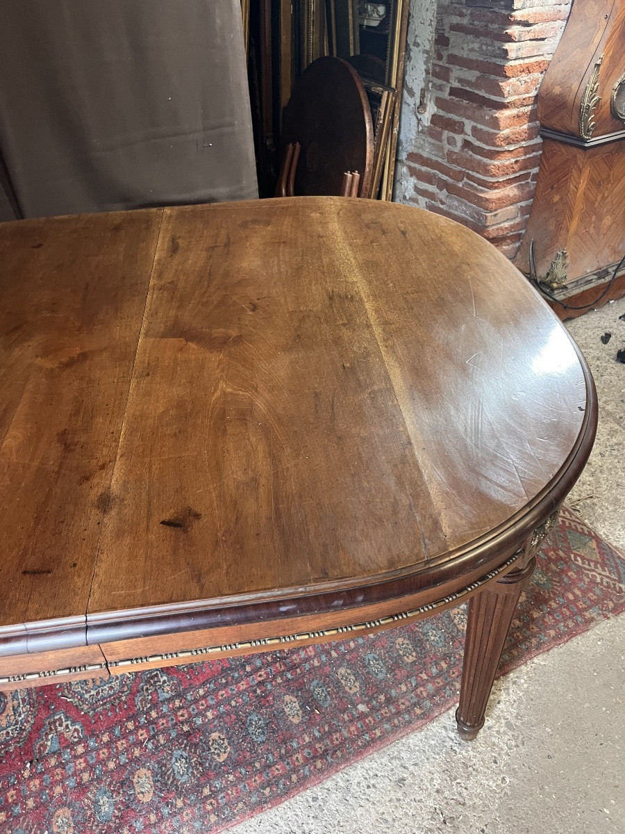 Important Louis XVI Style Dining Room Table -photo-4