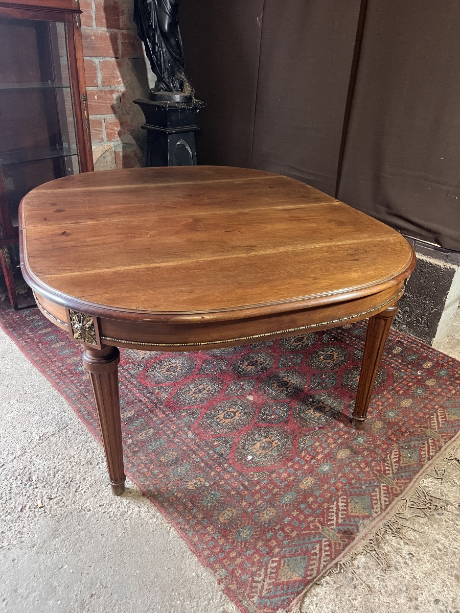 Important Louis XVI Style Dining Room Table 