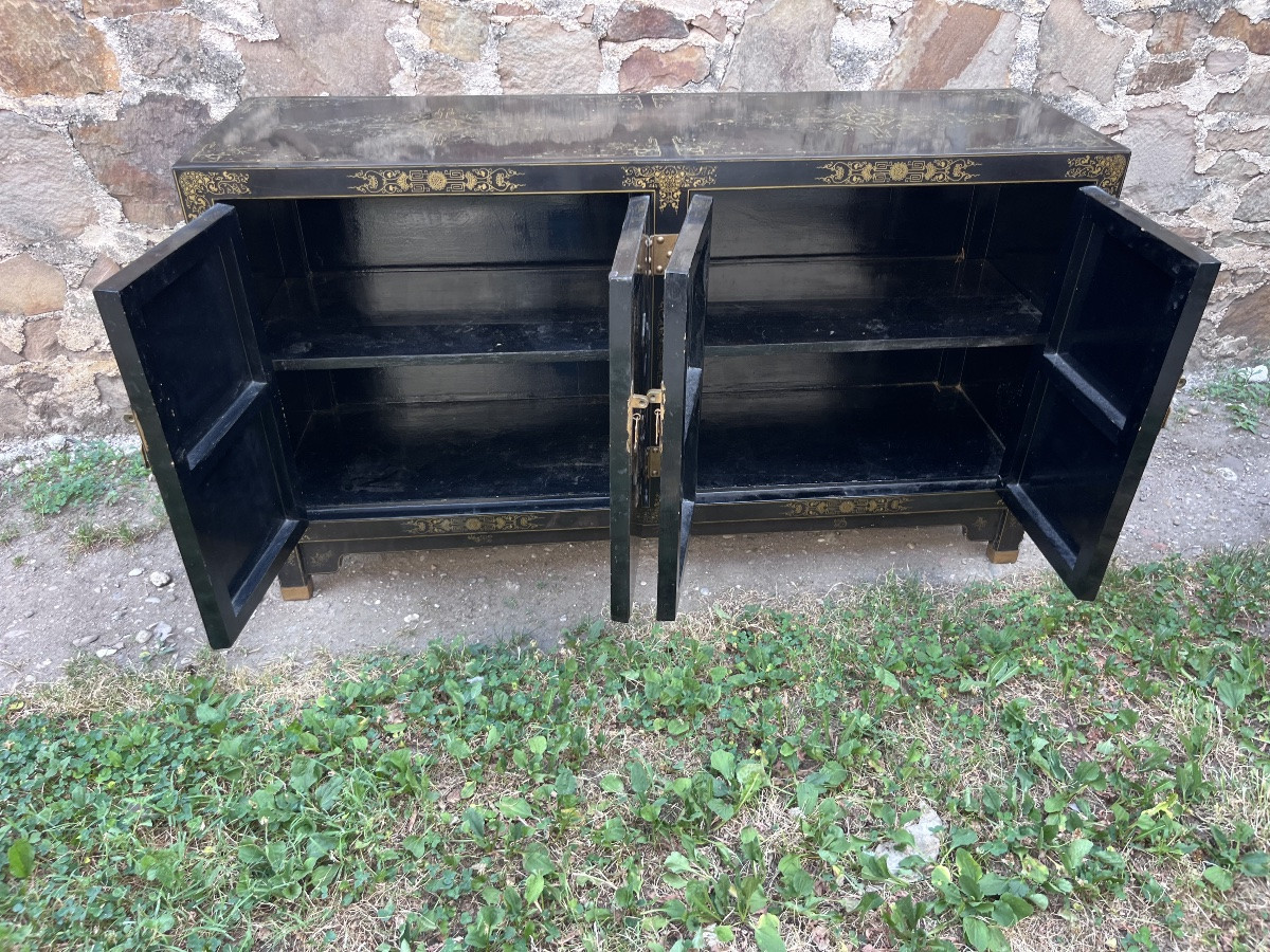 Enfilade quatre portes en laque de chine -photo-5