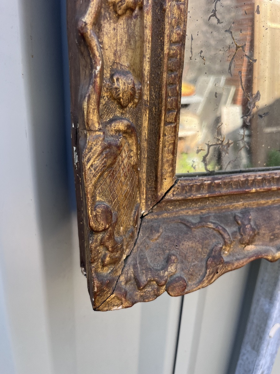 Small Mirror From The Louis XIV Period -photo-4