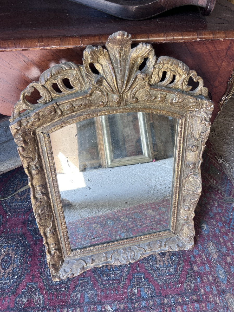 Small Mirror From The Louis XIV Period -photo-4