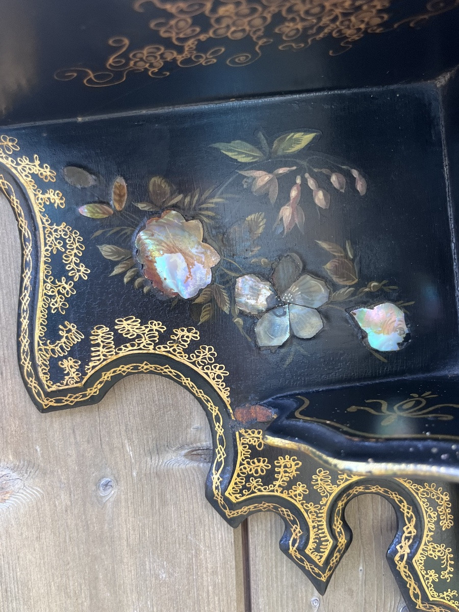 Paire d’étagères Napoléon III -photo-4