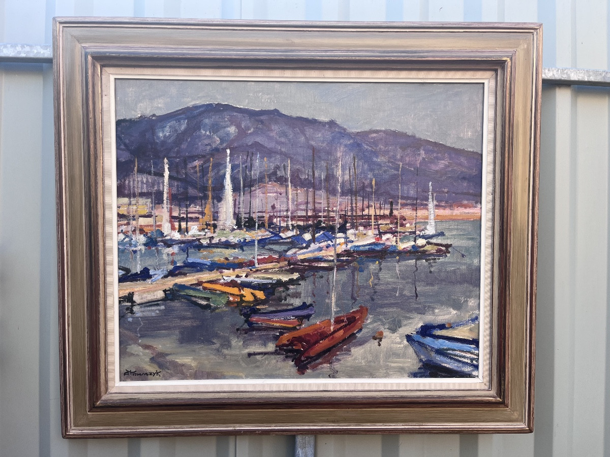 Alex Tomaszyk scène de port 