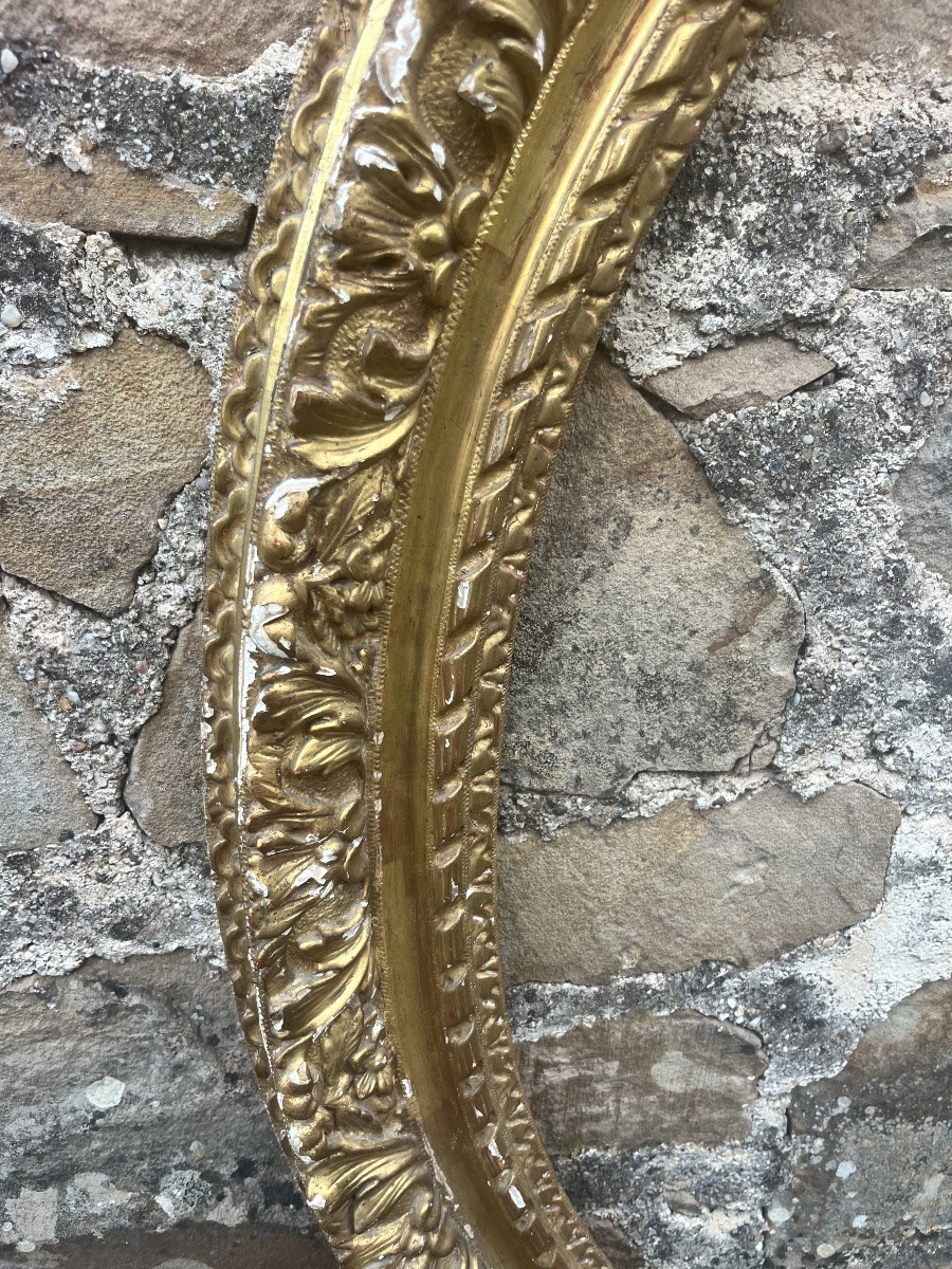 18th Century Gilded Wooden Frame-photo-2