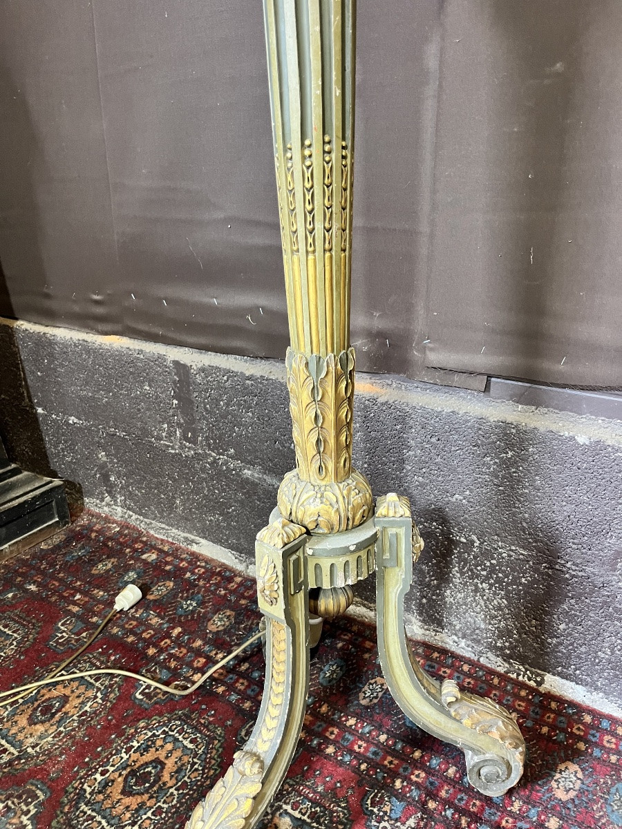 Louis XVI Style Floor Lamp -photo-4