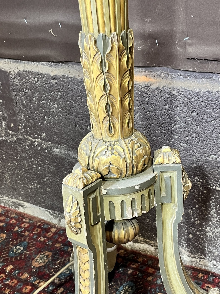Louis XVI Style Floor Lamp -photo-3