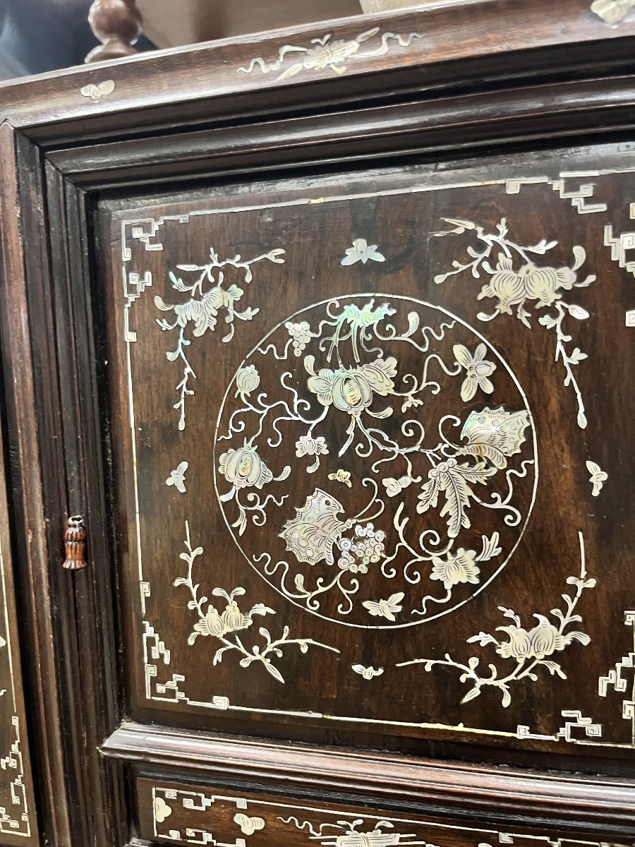 Important Indochinese Cabinet (106/108cm)-photo-3