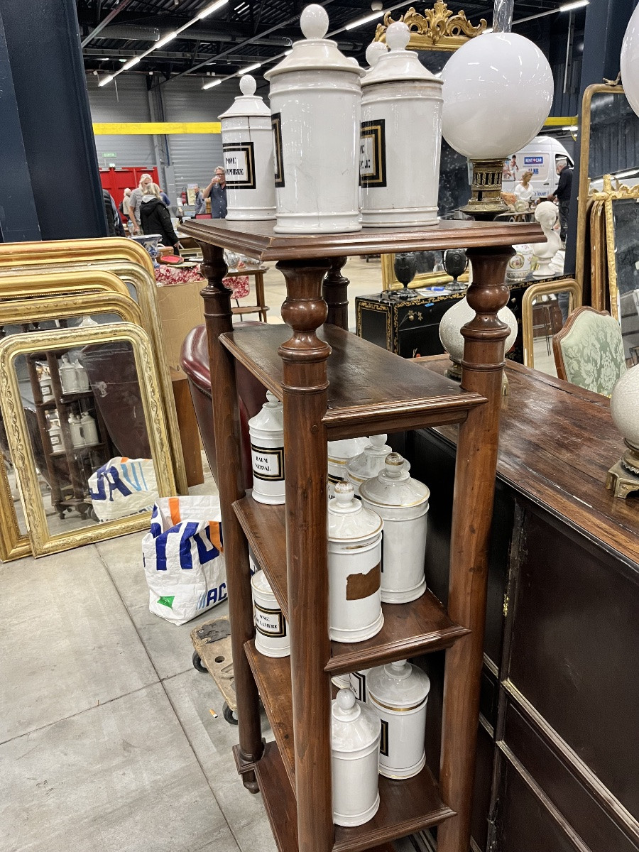 Set Of Eighteen 19th Century Pharmacy Jars -photo-2