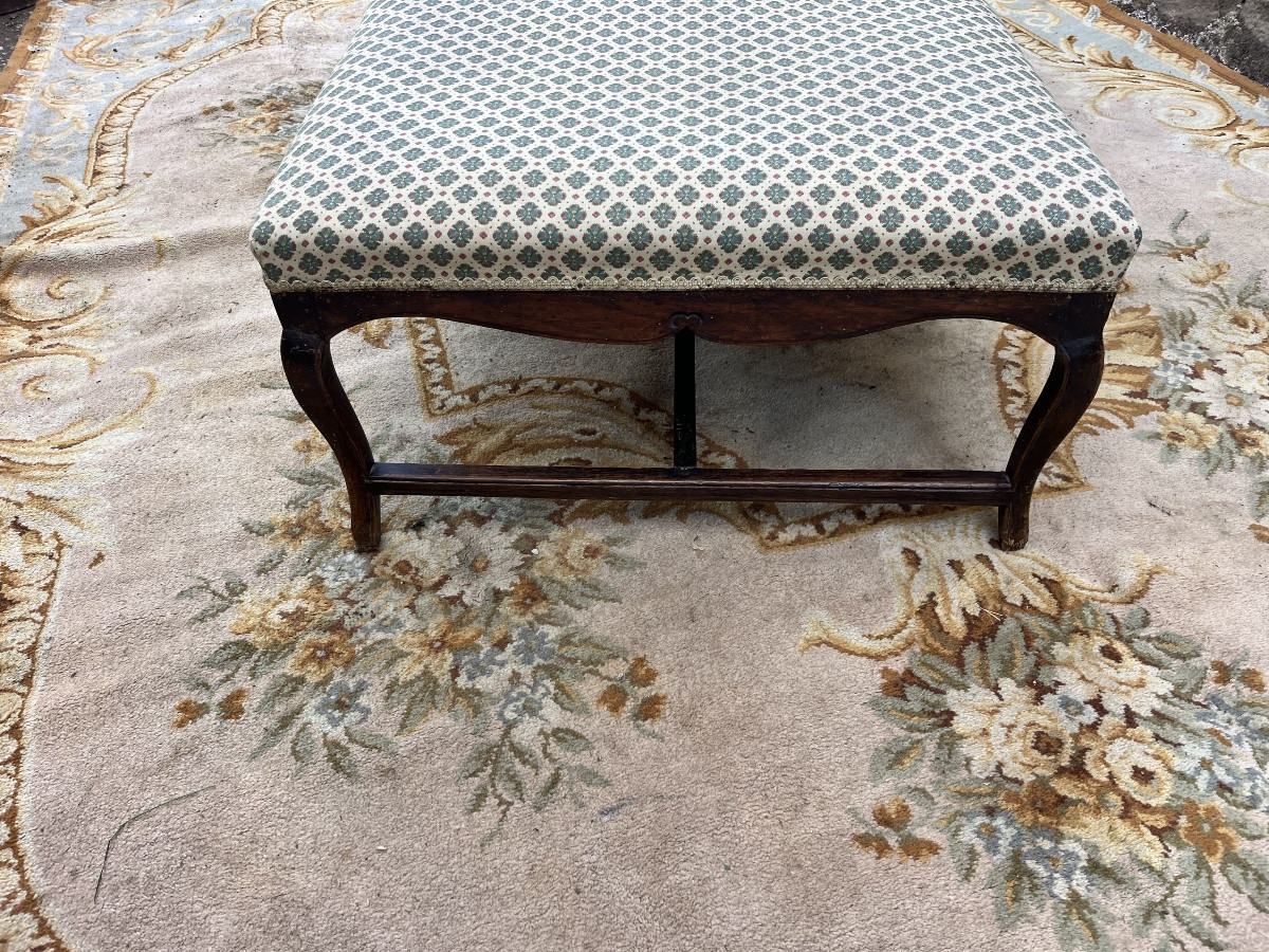Chaise longue d’époque Louis XV -photo-1