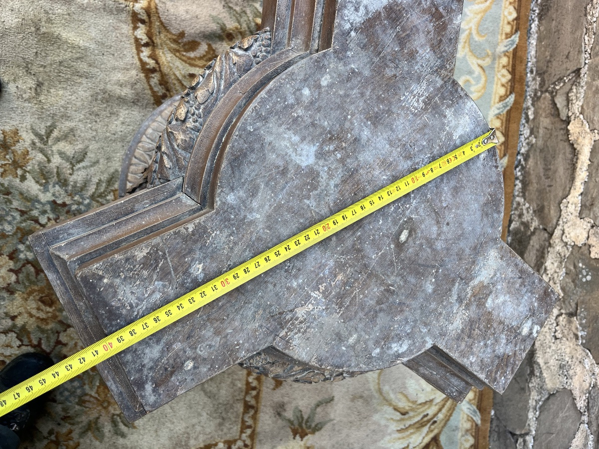 Socle en bois sculpté -photo-6