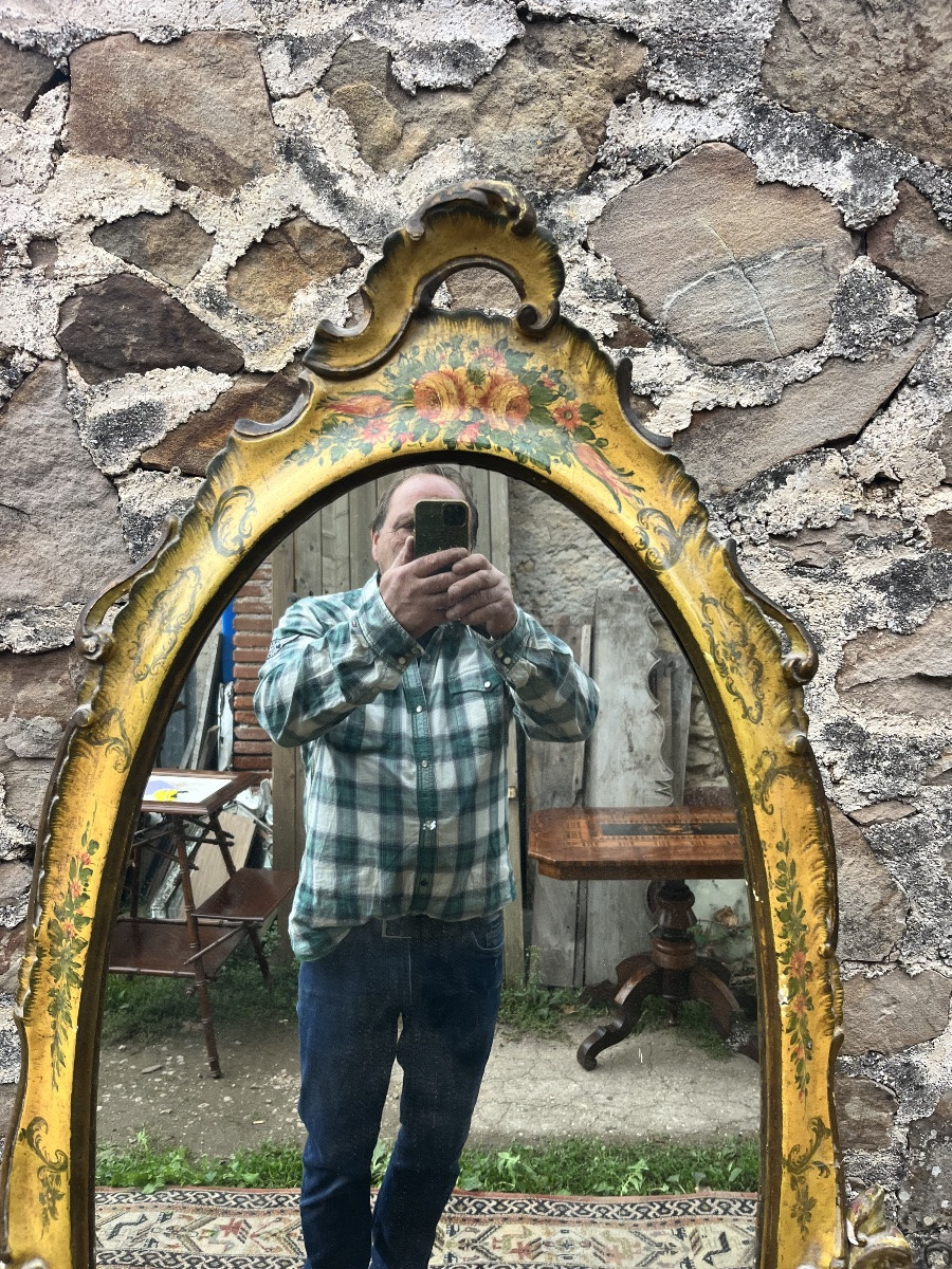 Venetian Dressing Table In Painted Wood -photo-3