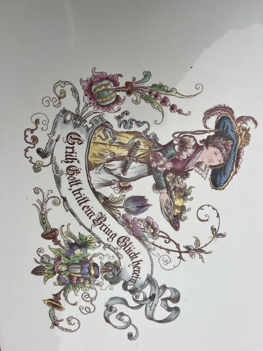 Table desserte en bois imitation bambou -photo-6