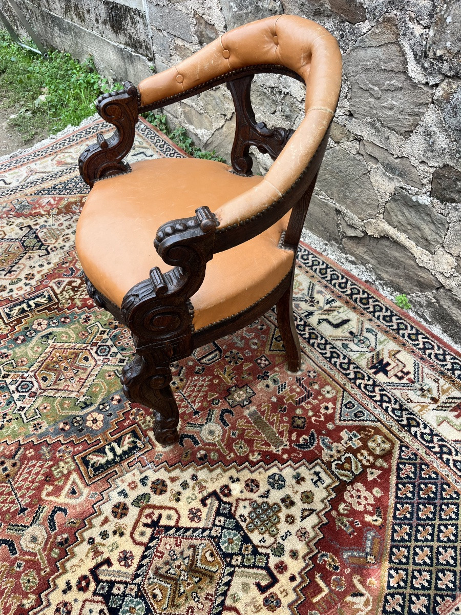 Renaissance Style Office Chair -photo-3