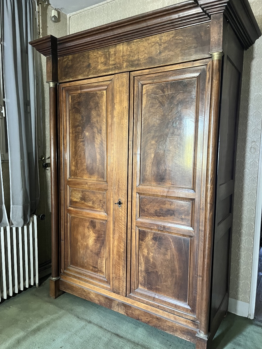 Empire Walnut Wardrobe -photo-4