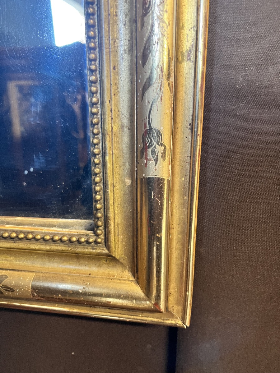 Petit miroir Louis Philippe (54/42cm)-photo-3