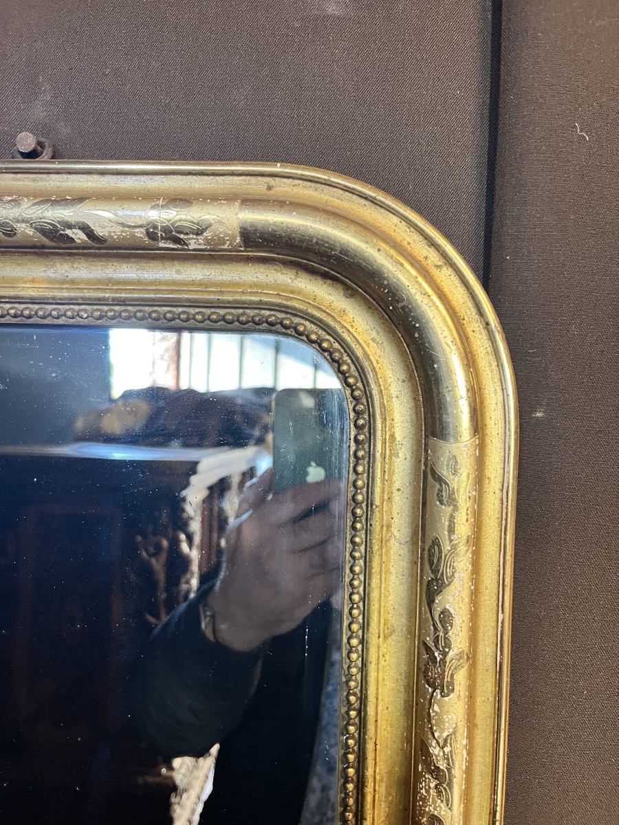 Petit miroir Louis Philippe (54/42cm)-photo-2