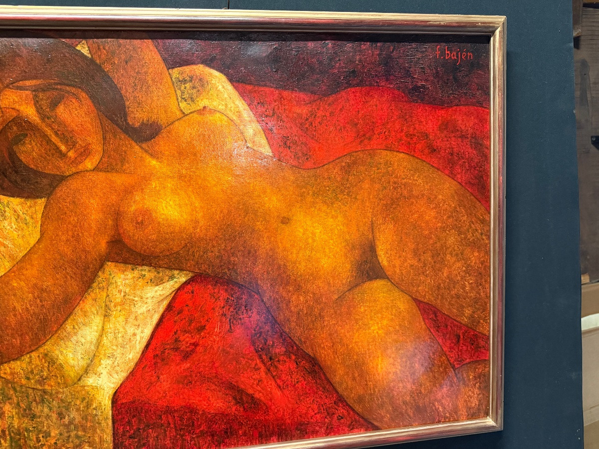 Francisco Bajen (1912-2014). Nude Woman -photo-4