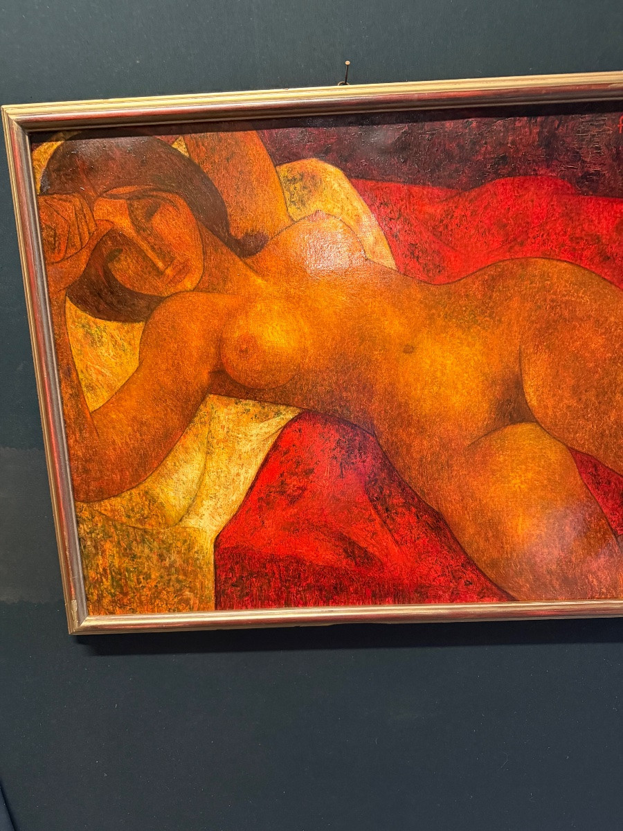 Francisco Bajen (1912-2014). Nude Woman -photo-3