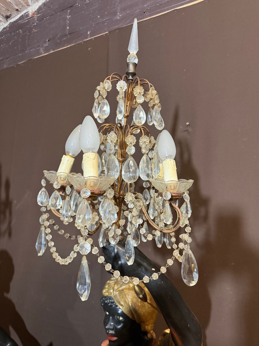 Pair Of Venetian Floor Lamps -photo-3