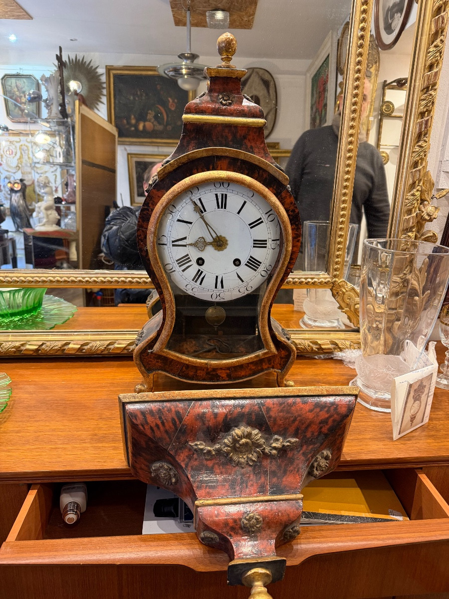 Neuchâtel Cartel Clock With A Movement By Ferdinand Berthoud, Clockmaker To The King. 