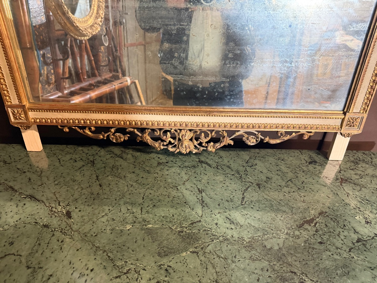 Pair Of Louis XVI Style Mirrors -photo-4