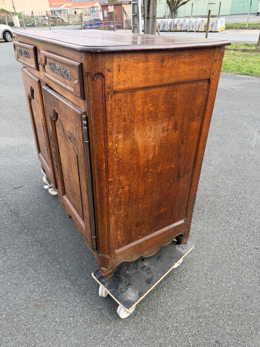 Louis XV Period Oak Sideboard -photo-3
