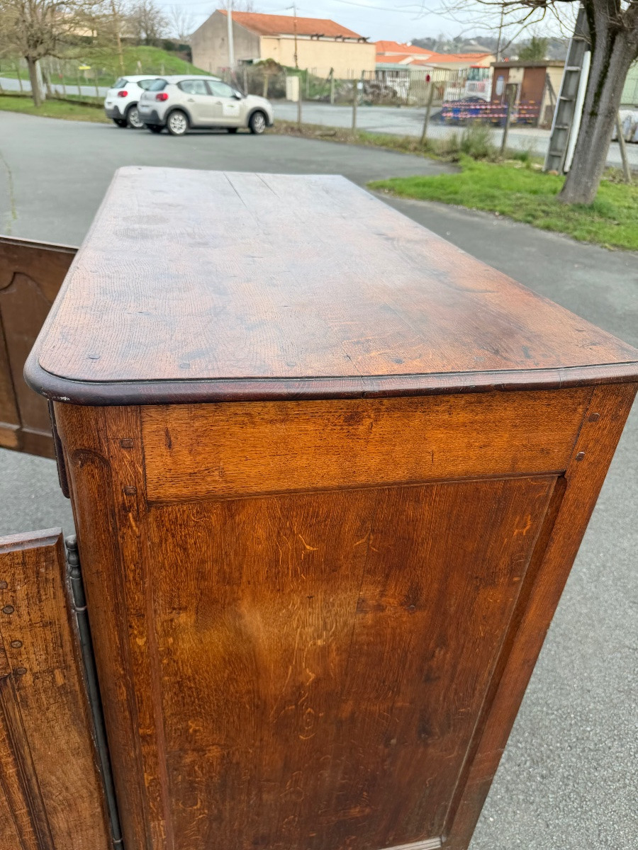Louis XV Period Oak Sideboard -photo-1