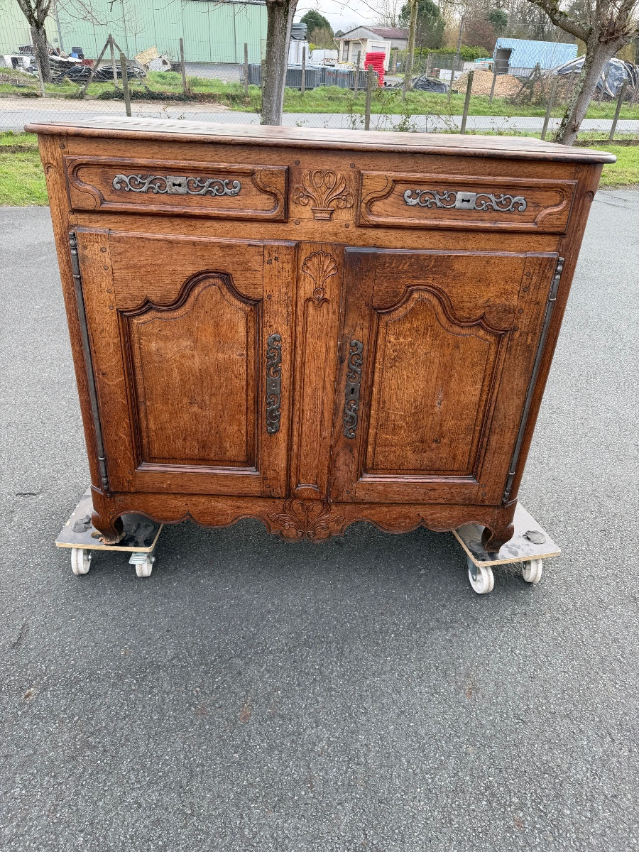 Louis XV Period Oak Sideboard -photo-6