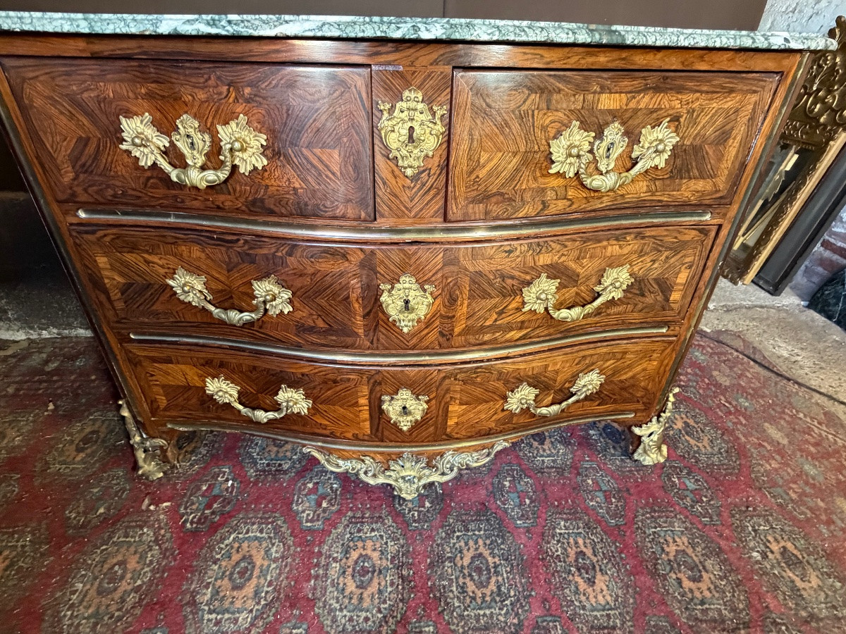 Commode régence estampillé Charpentier -photo-4